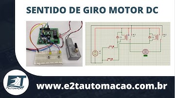 Arduino Profissional | Ponte H | Variar direção motor DC