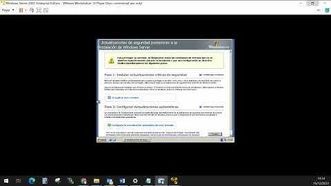 🟢 Virtualización de un WINDOWS 2003 SERVER via ISO en VMWARE WORKSTATION PLAYER 💿