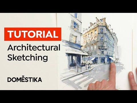 architecture sketch / house 30 - YouTube