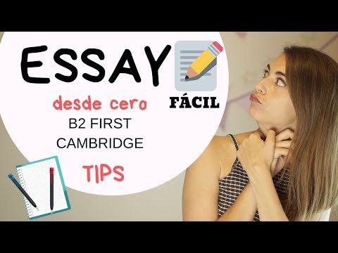 Video: Cómo Escribir Un Examen De Ensayo En Inglés