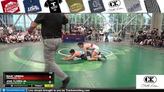 Mat 2 170 Isaac Urbina Oregon Red Vs Jose Flores Jr Washington Blue