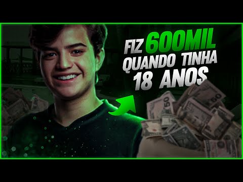 COMO ELE FEZ 600K AOS 18 ANOS – Davi Braga | JOVENS MILIONÁRIOS #1