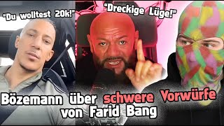 BÖZEMANN reagiert auf schwere Vorwürfe von FARID BANG: „Dreckige Lüge!“ || RapSchau