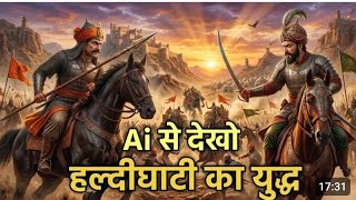 Ai से देखो: हल्दीघाटी का युद्ध | महाराणा प्रताप Vs अकबर | Real History Explained”