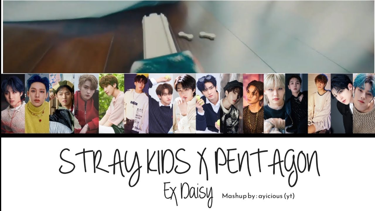 Stray Kids & Pentagon EX Daisy (Color Coded Lyric Romanization) YouTube