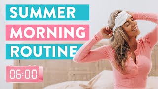 My 6AM Summer Morning Routine 2023 | productive habits + healthy recipes