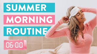 My 6AM Summer Morning Routine 2023 | productive habits   healthy recipes