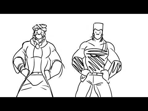 【手描きジョジョ】パクりたい芸人パロ/アヴポル/