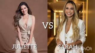 JULIETTE FREIRE VS SARAH ANDRADE