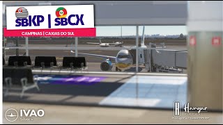 🔵[MSFS]🔴Campinas ✈ Caxias do Sul |✈️Airbus A320 Azul Donald Duck #ivao #msfs2020 #hangarv