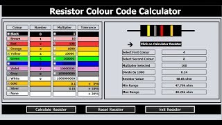 How to Create Resistor Colour Code Calculator in Java NetBeans - Part 2 of 3