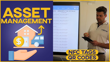 Asset Management using QR Codes and NFC Tags