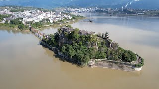 ENGSUB 重庆石宝寨，世界八大奇异建筑之一，长江上唯一大型人造盆景