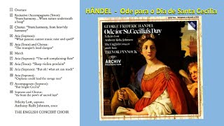 HÄNDEL  -  "Ode for St. Cecilia's Day"  ~  Trevor Pinnock, The English Concert