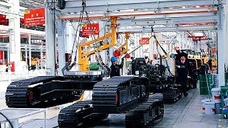 How Chinese Excavators are made? SANY Heavy Excavators factory