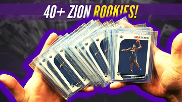 Zion Williamson Card Collection - 40+ Rookies!