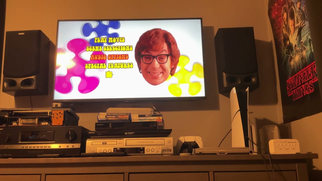 Austin Powers: The Spy Who Shagged Me USA DVD Walkthrough (1999)