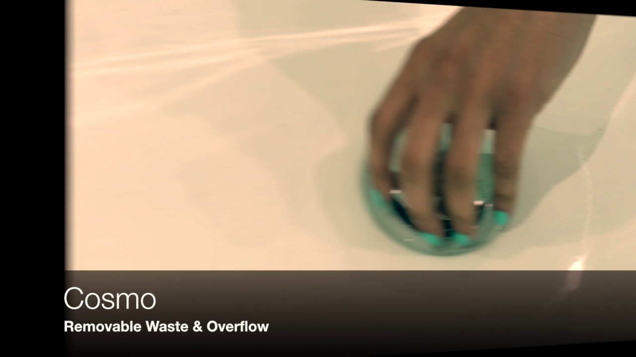 Removable Waste and Overflow for the Cosmo Collection