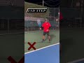 Forehand slice tips