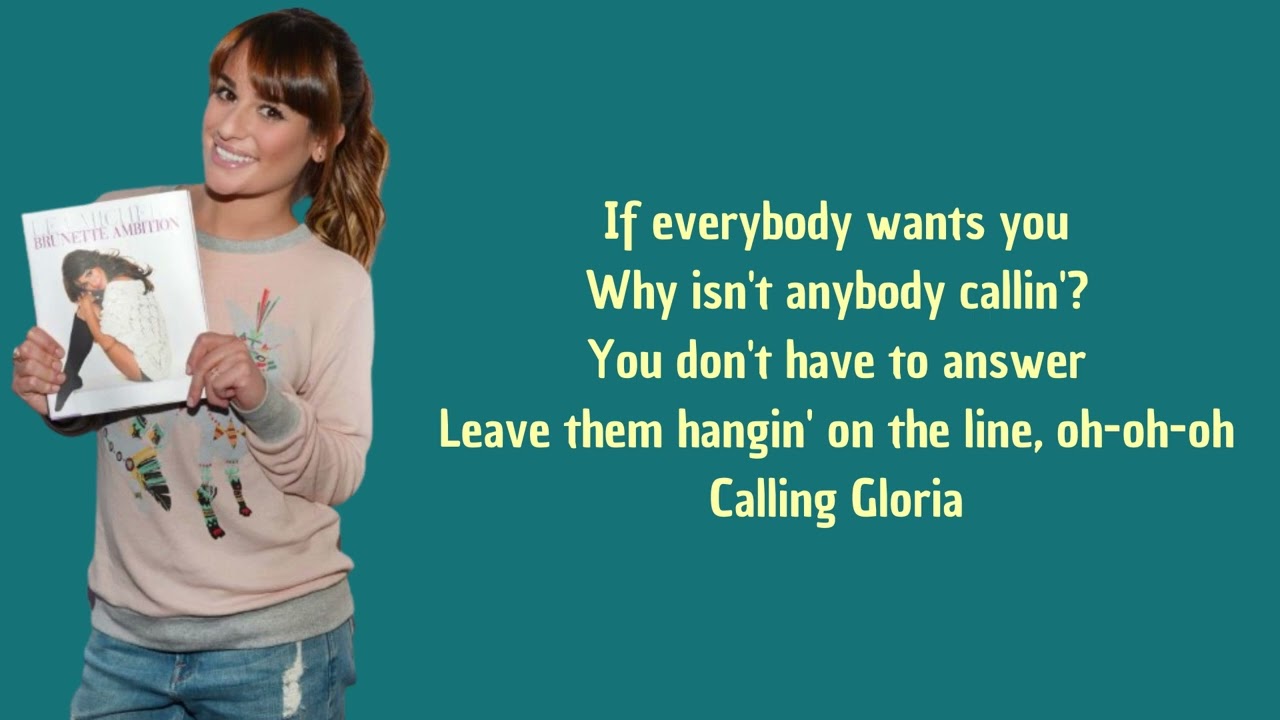 Glee Gloria Lyrics