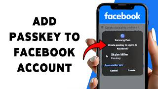 How To Add Passkey To Facebook Account | Login To Facebook Without Entering Password 2026