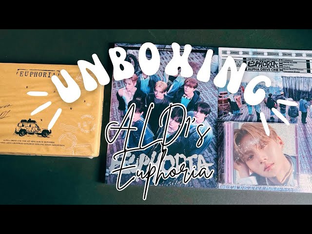 𖧷 Unboxing ALD1's debut mini album “Euphoria”𖧷 Star road, freak