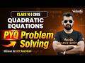 Quadratic Equations PYQ Problem Solving | Class 10 CBSE 🔥 Shimon Sir