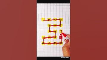 Draw the Checkered path 😲👿✌🏻 #shorts #gamechallenge