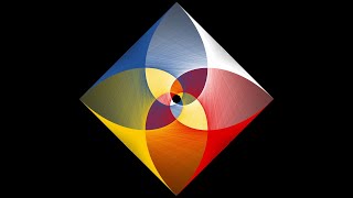 Double Pursuit Squares in Primary Colors