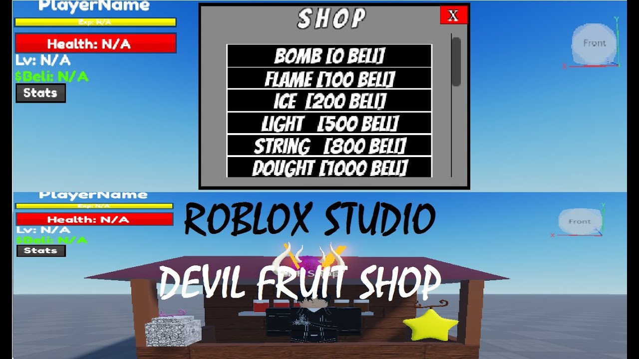 How to make Blox Fruit in Roblox Studio