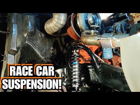 Custom Coil Over Front Suspension For The Cummins Drag Truck!