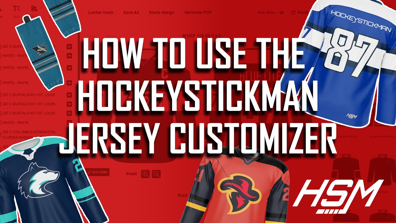 Design Your Own Custom Hockey Jerseys Online (Easy Step-by-Step Tutorial)