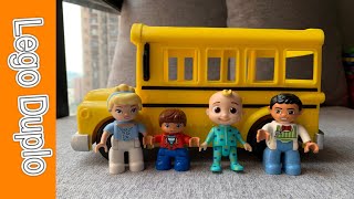 Stop Motion Lego Duplo X Coco Melon Jj Wheels On The Bus