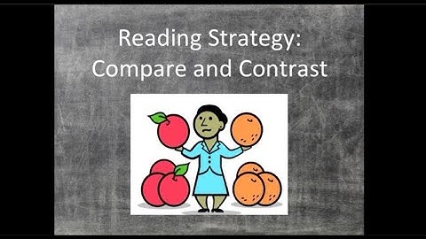 Compare and Contrast | 8th Grade Reading |  eSpark Instructional Video