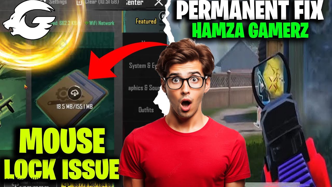 🔥Gameloop pubg mouse Glitch | Gameloop mouse lock problem pubg