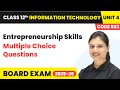 Multiple Choice Questions - Session 3 | Class 12 IT Unit 4 (Code 802) Part A | CBSE 2025 - 26