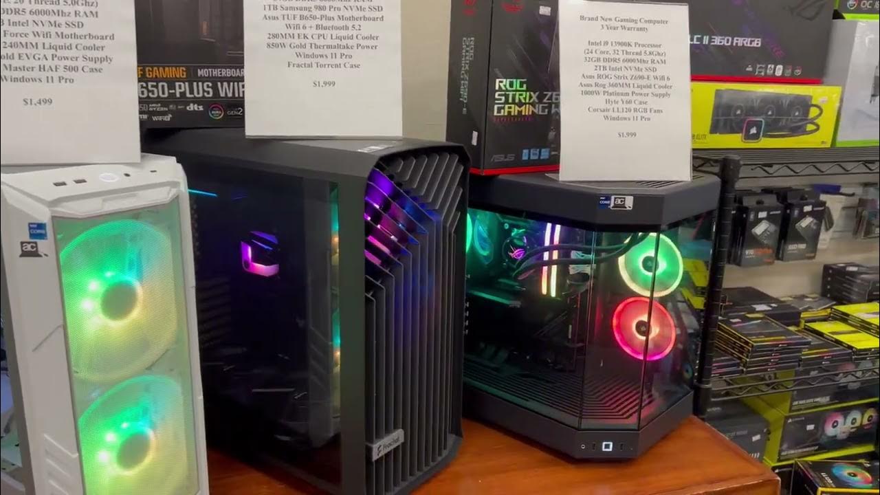 Current Inventory at Affordable Computers in Eugene YouTube