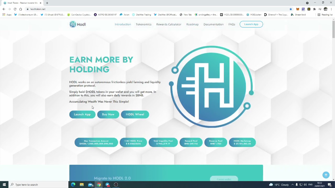 HODL V2  AWESOME UPDATE!! DIREWOLF MERCH WOW! GET YOUR'S NOW.