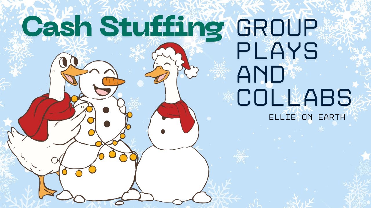 Cash Stuffing Group Plays & Collabs Savings Challenges 