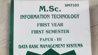 Day 4: Database management system #msc #mscit #bca
