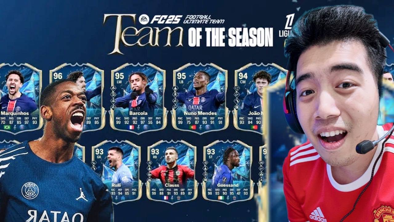 FC25 Team Of The Season Pack Opening - YouTube