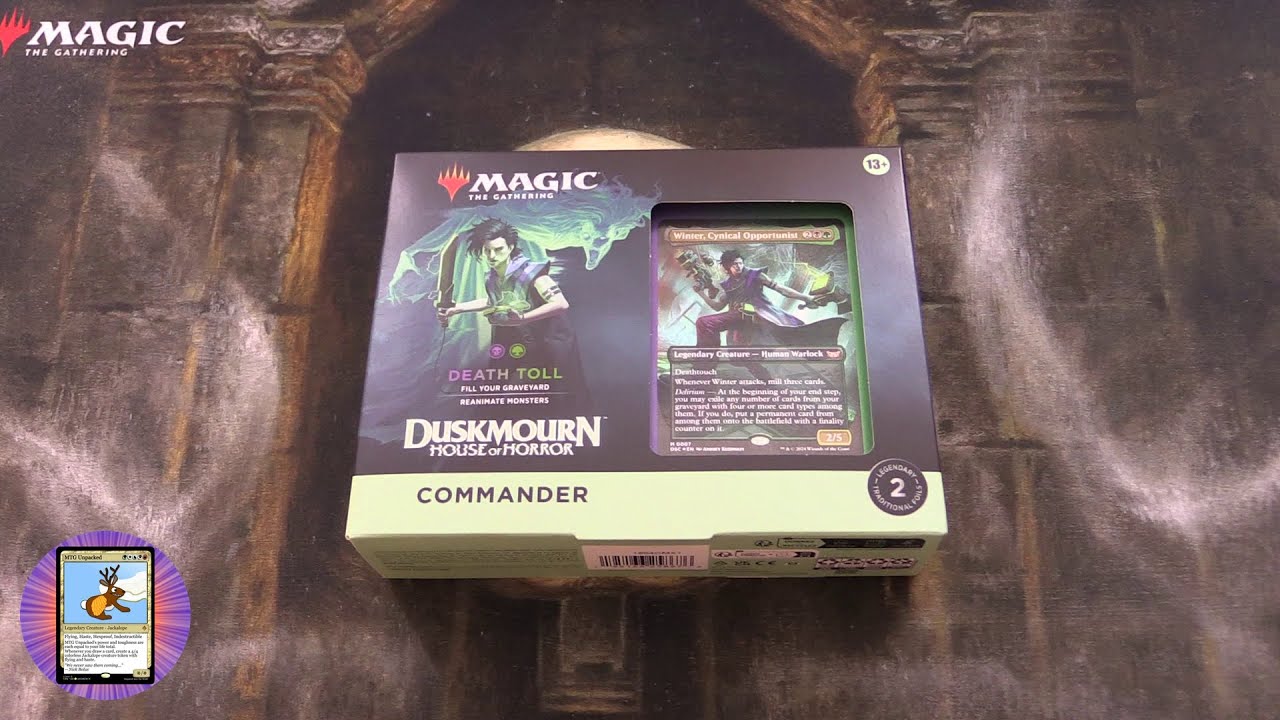 mtg house of horrors commander decks Amazon.com: Magic: The Gathering Duskmourn: House of Horror Commander Deck  Bundle main image 0