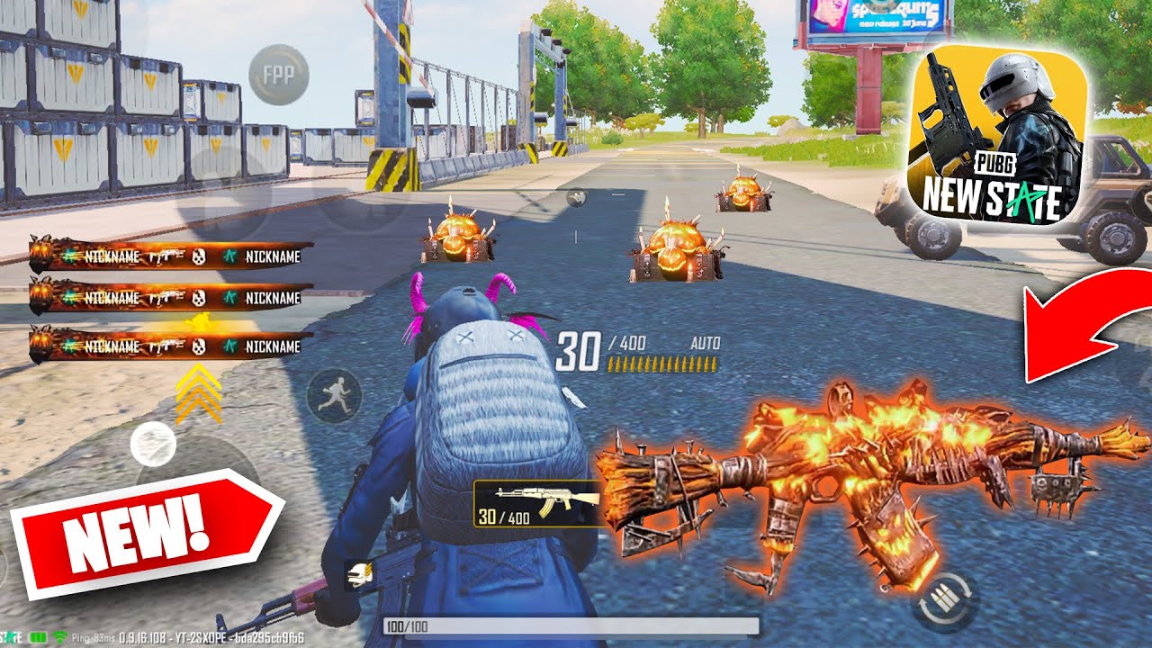 New MAXED AKM In PUBG NEW STATE..