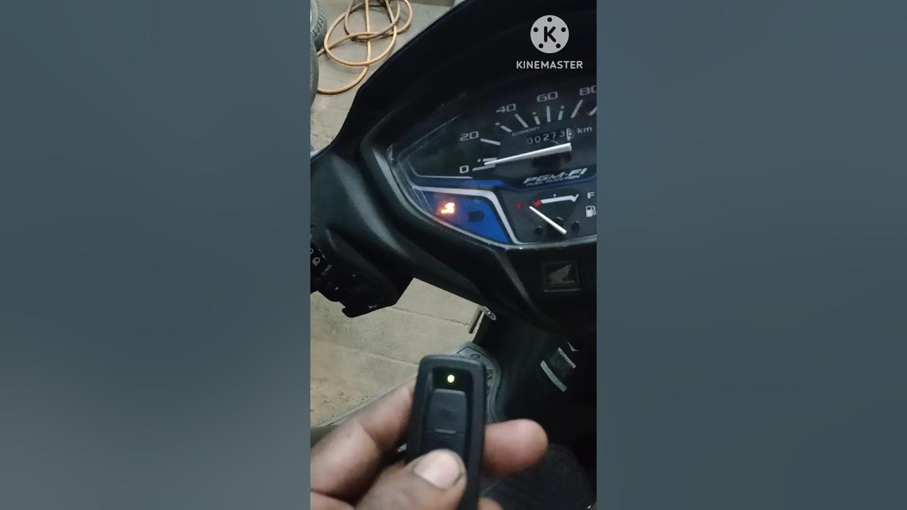 Activa 7G key and remote lock YouTube