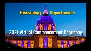 Kinesiology Department's Spring 2021 Virtual Commencement
