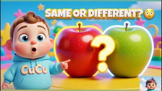 Same or Different? 😲 | Fun Learning Game for Kids