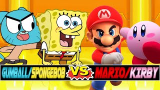 M.u.g.e.n. Battles Spongebobgumball Vs Mariokirby