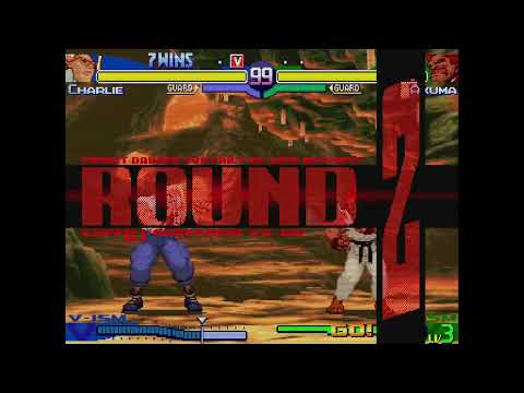 Street Fighter Alpha 3 - Charlie vs. Akuma 4