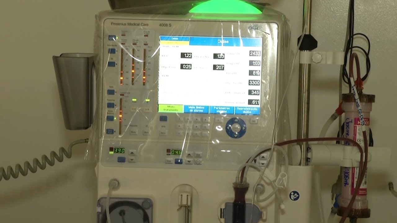 Novas máquinas hemodiálise