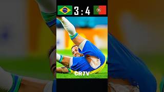 Ronaldo Magic vs Brazil Samba Skills ✨#football #ronaldo #cr7 #neymar #vinijr #portugal #brasil